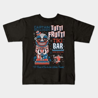 Tutti Frutti Tiki Bar - Creepy Cute Clown - Hawaii Surf Vacation Kids T-Shirt